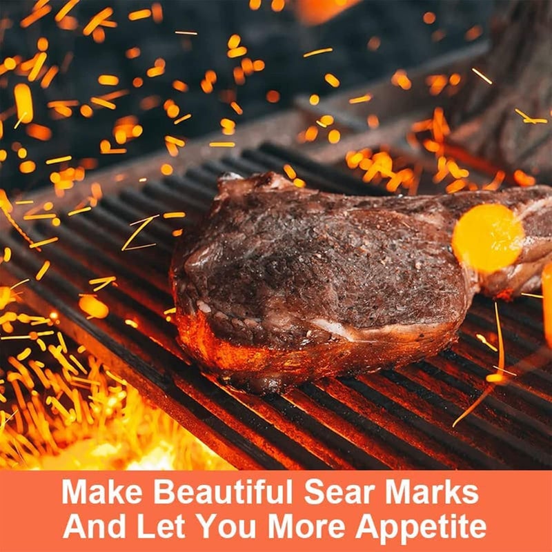 Utheer 17 inch Cast Iron Cooking Grate for Charbroil Tru Infrared 463255020 463242716 463242715 463276016 466242715 466242815 463257520, Replacement Grill Parts for Nexgrill 720-0882A - Image 5